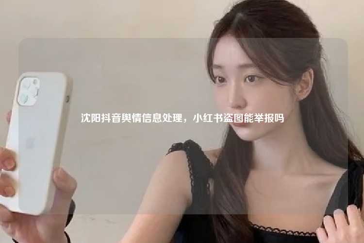 沈阳抖音舆情信息处理，小红书盗图能举报吗
