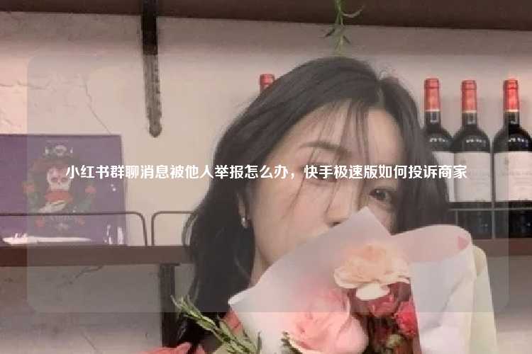 小红书群聊消息被他人举报怎么办，快手极速版如何投诉商家